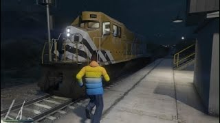 I Stopped The Train In Gta5