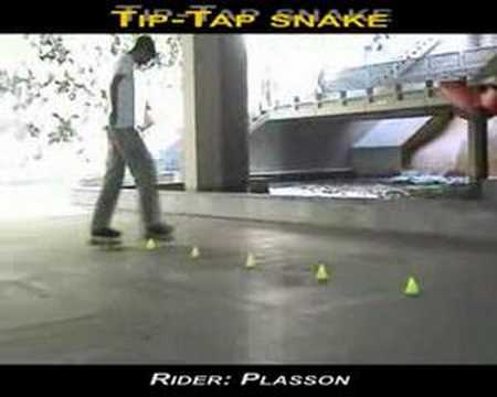Tip-Tap snake - Slalom Tricks