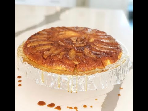 Apple Caramel Upside Down Cake