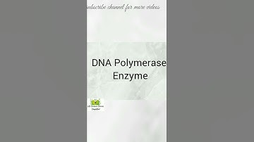 DNA polymerase enzyme | part1| csir ugc net | simplified in Malayalam