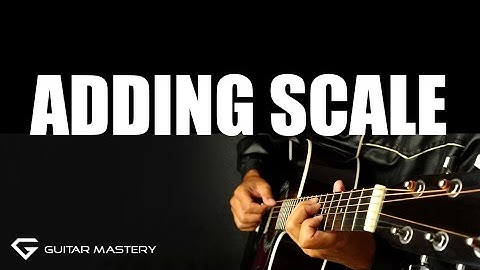 Adding Scale: The Major third to the Minor Pentatonic