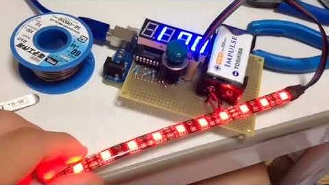 ArduinoによるカラーテープLEDの制御 / Controlling of Color Tape LED by Arduino