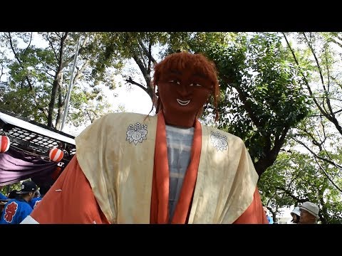 祭りを盛り上げる異形の大人形「猩々」 名古屋・笠寺