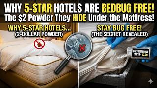 The $2 Bedbug Secret Used by 5-Star Hotels | Diatomaceous Earth Explained
