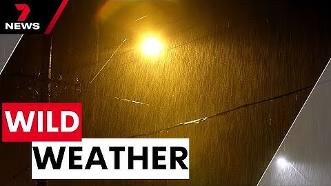 Sydney is hunkering down for 48 hours of savage weather | 7NEWS