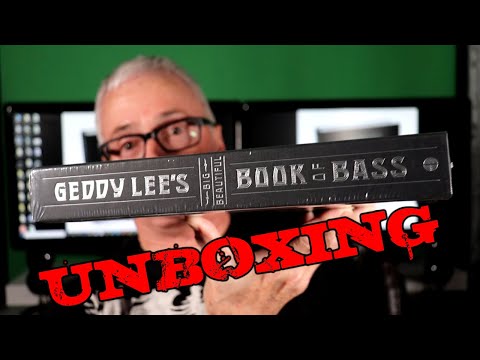 geddy-lee's-big-beautiful-book-of-bass:-unboxing-and-first-look-thru...