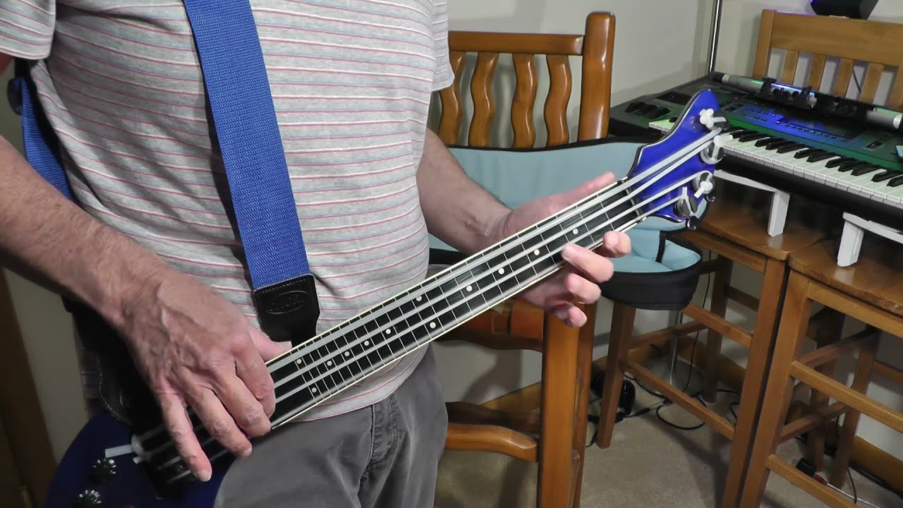 De Armond ASHBORY fretless electric bass - YouTube