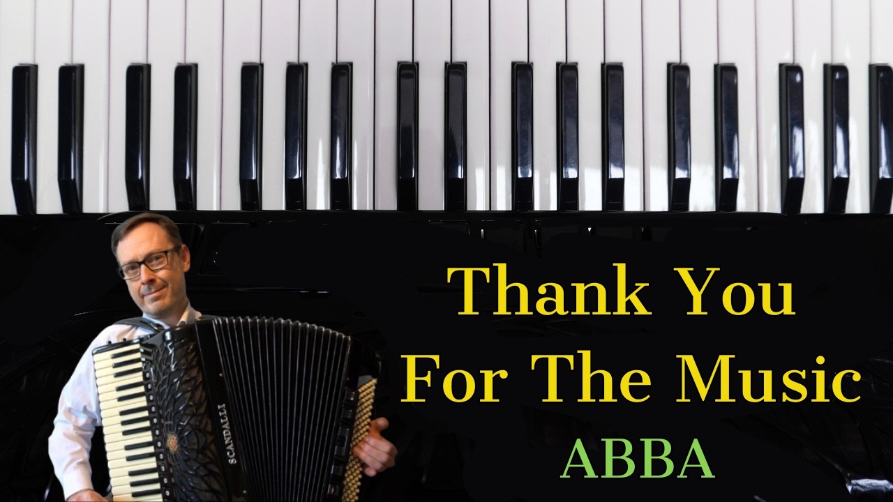 Thank You For The Music - ABBA |akordeon solo, nuty (accordion, score)
