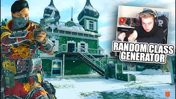 DE RANDOM CLASS GENERATOR IS TERUG!!! (Call Of Duty Black Ops 4)