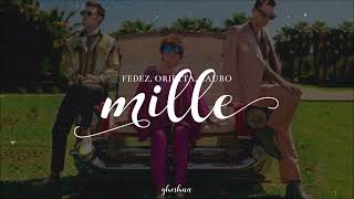 Video thumbnail of "fedez, achille lauro, orietta berti - mille (testo)"