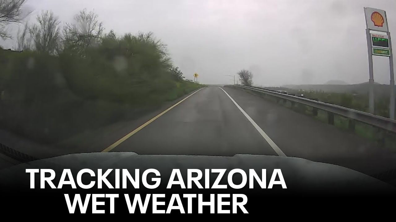 Tracking weather across Arizona - YouTube