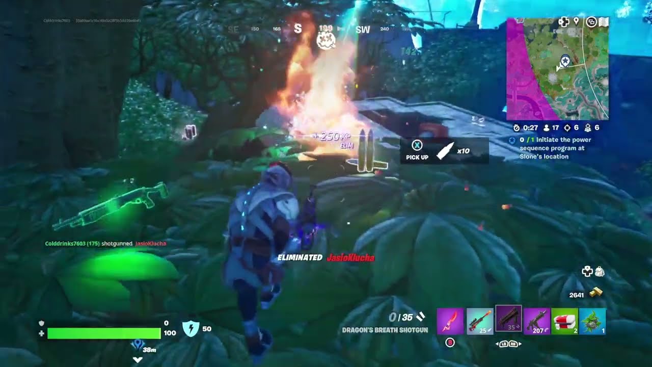 Dragon's Breath Shotgun Elimination - Fortnite C4S3 - 22 August 2023