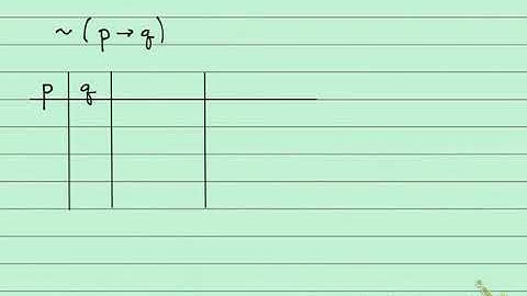 120 Not (If p-Then q)