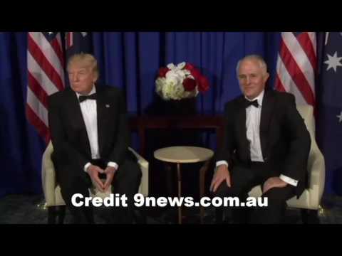 Malcolm Turnbull mocks Trump