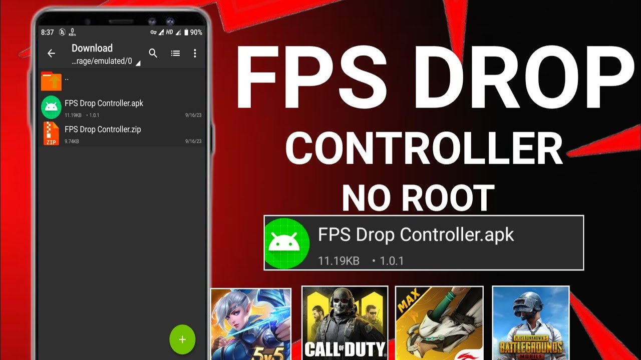 How To Fix FPS Drop Controller No Root | Boost Performance | Max FPS ...