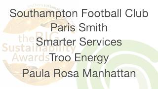 The Big Sustainability Awards 2026 - Introducing the Finalists and Sponsors