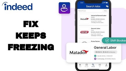 How To Fix And Solve Keeps Freezing On Indeed App | Easy Fix