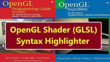 065- (SETUP) OpenGL CUDA 10 - OpenGL Shader Syntax Highlighter for GLSL