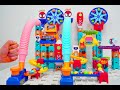 Pop Tubes in Combination with Vtech Marble Run Race ASMR
