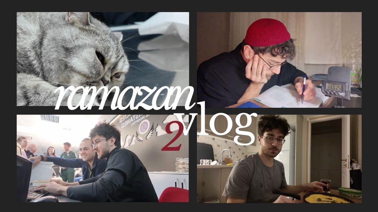 Ramazanı yarılamak bana da sürpriz oldu | VLOG