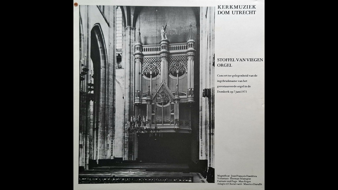0007VOP Kerkmuziek Dom Utrecht Stoffel van Viegen 1975 ingebruikname