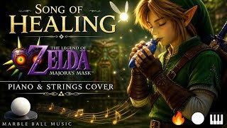 🧝 Song of Healing – Zelda: Majora’s Mask | Piano & Strings Cover | Marble Ball Music 🔥⚪🎹 screenshot 4