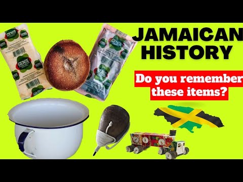 Jamaican History - OLD TIME HOUSE ITEMS