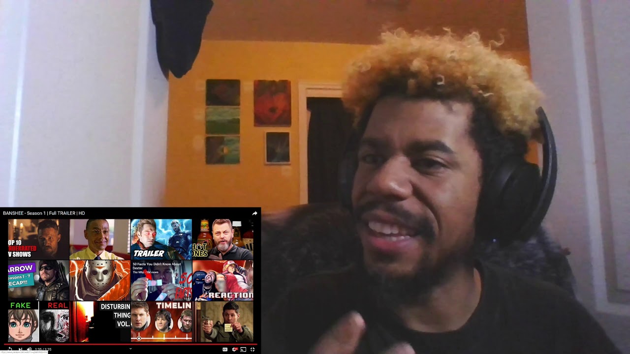 Banshee Trailer REACTION [ReUpload] - YouTube