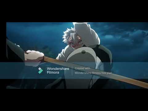 معركه هاشيرا الضباب الرياح وثعبان في انمي Demon Slayer 