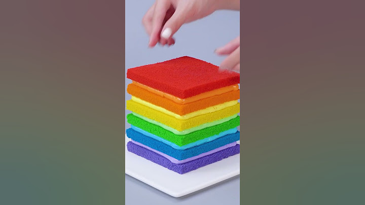 Classic Cake Decorating Recipe with Cream Rainbow Frosting #shorts #satisfying #cake #chocolate