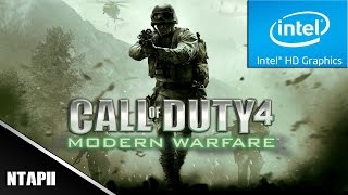 Call of Duty 4 Modern Warfare | Intel HD Graphics Bay-Trail M N2940