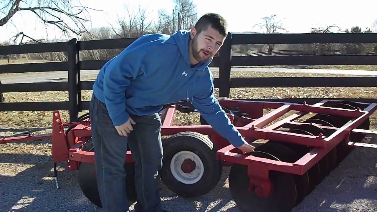 9ft. International Harvester Wheel Disc YouTube