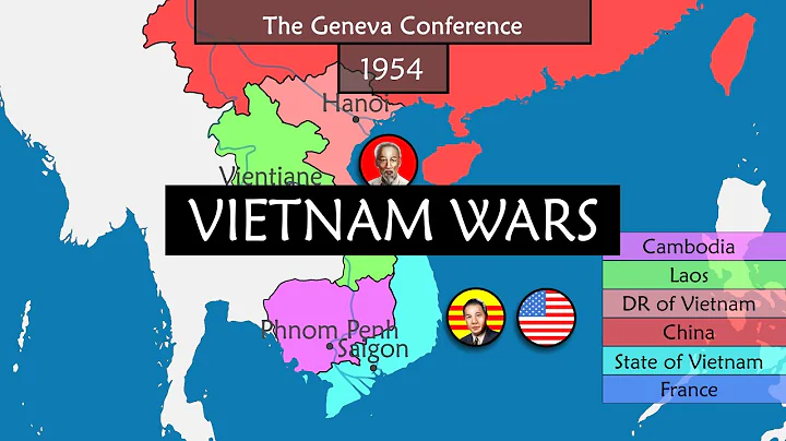 The Vietnam Wars - Summary on a Map - DayDayNews