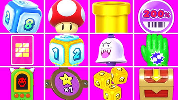 Super Mario Party Jamboree - All Items