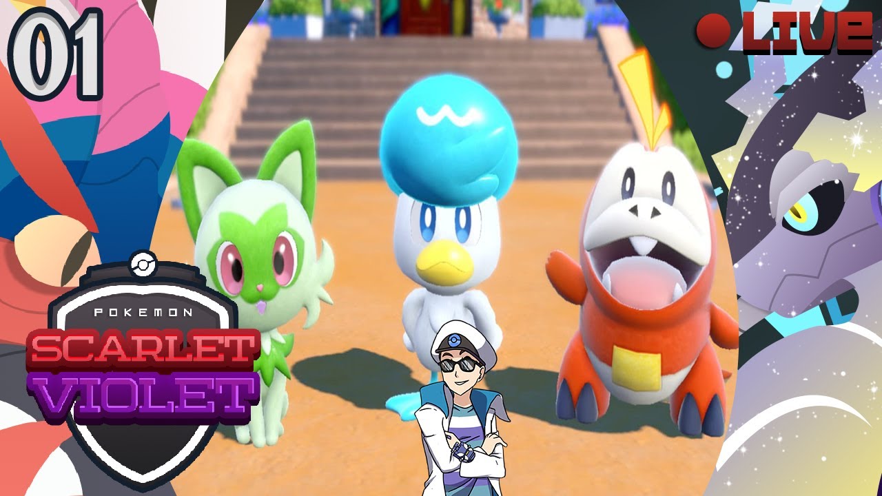 OFF TO PALDEA! | Pokemon Scarlet & Violet LIVESTREAM | Part 1