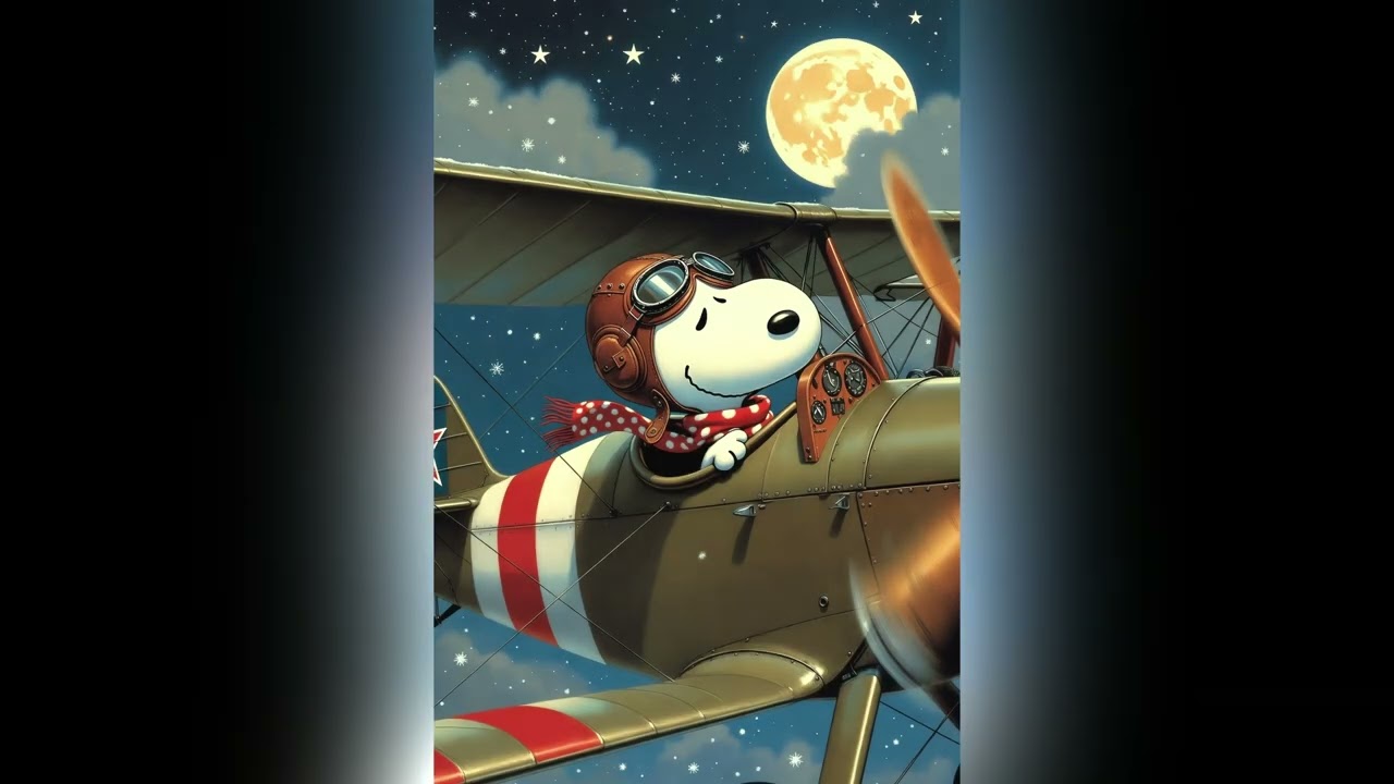 A Christmas Battle: The Red Baron vs Snoopy