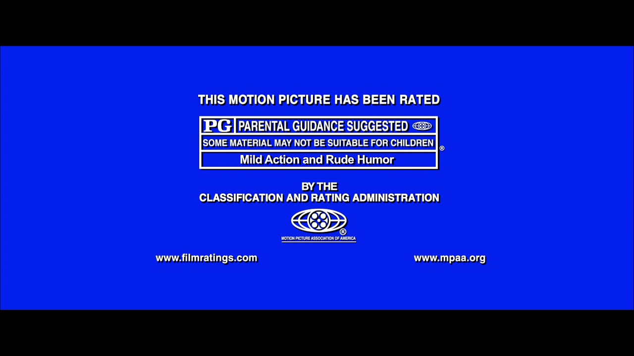 Motion Picture Association - PG Rating