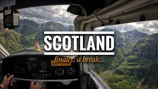 Full Microlight flight Northern Ireland to Scotland. | Jabiru UL450