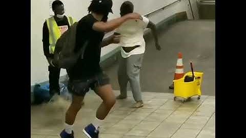 This is RUDE! Man dropped a Deuce in the Transit dudes bucket today.I was with my Mom in NYC