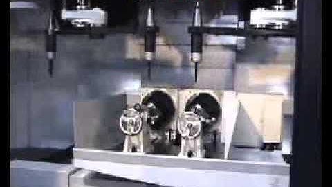 OKK MCV-560DS Heavy Duty 5 Axis Dual Spindle Vertical Machining Center