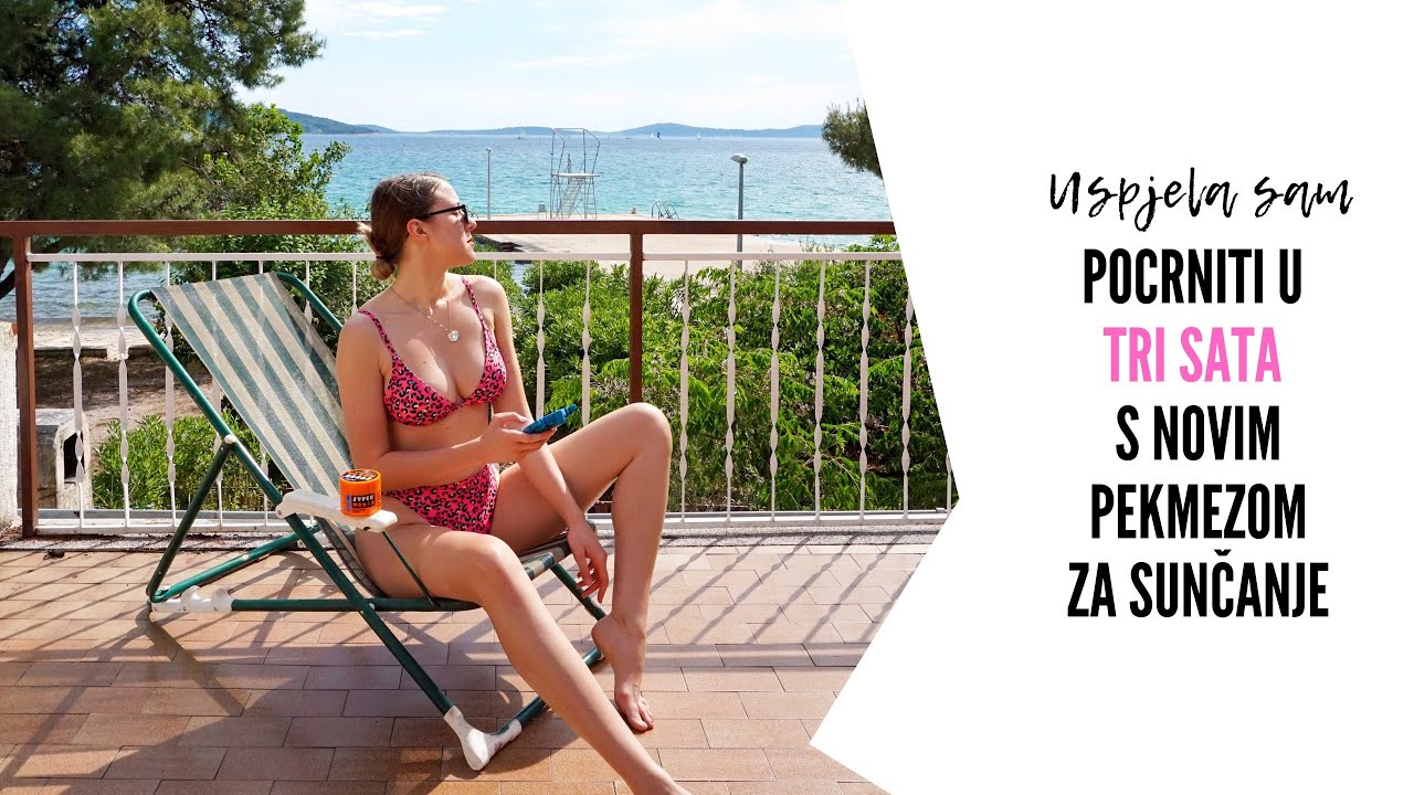 Uspjela sam potamniti na kišni vikend s novim SPF PEKMEZOM za sunčanje! ~ Koko