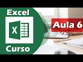 Aula 6 de EXCEL- Cadastro de Clientes- Principais Recursos do Excel passo a passo.