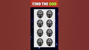 Spot the ODD One Out! 🔍 Squid Game Challenge 🦑🔥