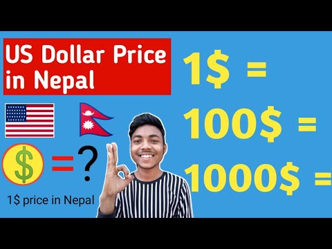 1 Dollar Price in Nepal || US Dollar Price in Nepal || How To Convert Dollar  To Nepali Rupees - YouTube