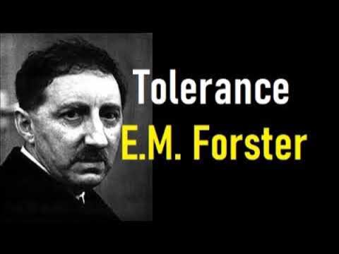 tolerance essay by e.m. forster summary