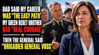 My Dad Said I Took the Easy Path at My Brother's Green Beret Ceremony—Then His General Said Brig...