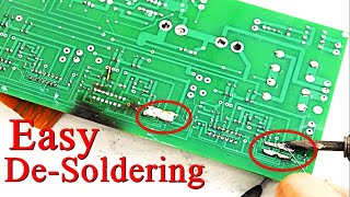 How To De Solder Components From Double Layer Pcb