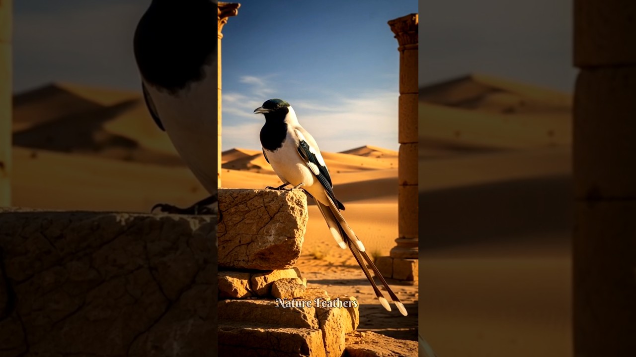Desert Bird on Sand | Stunning Rare Capture 🏜️🐦 