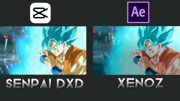My CapCut vs After Effects Edit | Dragon Ball Super - Believer | @XenozEdit Remake !