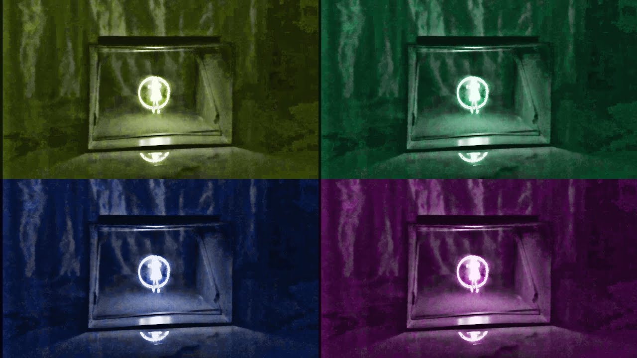 How to Make 3D Hologram Video Projector at Home | DIY | - YouTube